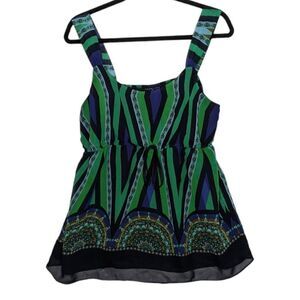 Separates by New York City design Blouse women's Large Green work wear career
